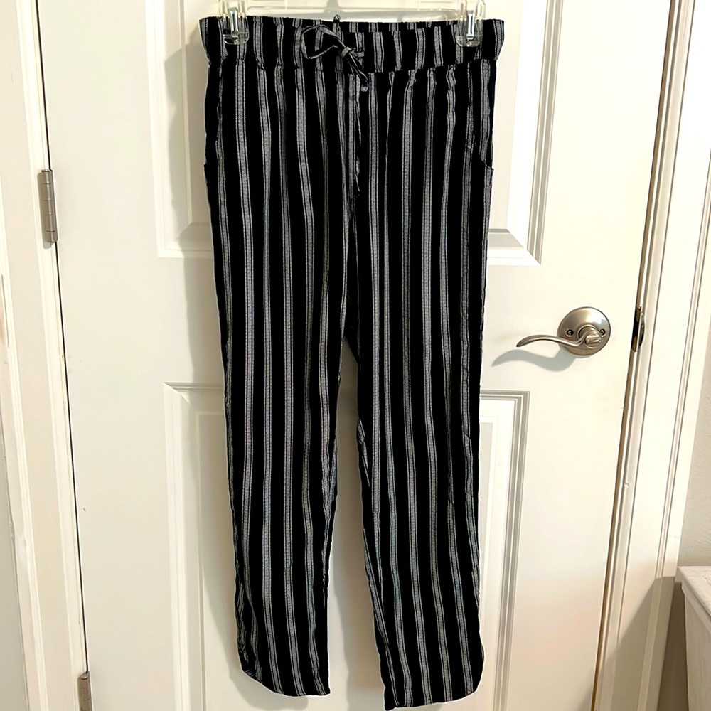 Striped Romper Pants